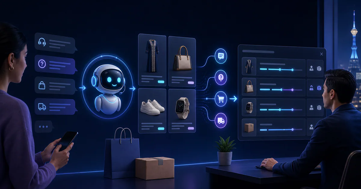 AI-бот интернет-магазина помогает выбрать товар, оформить заказ и передать его менеджеру
